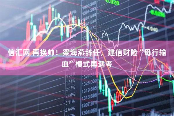 信汇网 再换帅！梁海燕辞任，建信财险“母行输血”模式再遇考