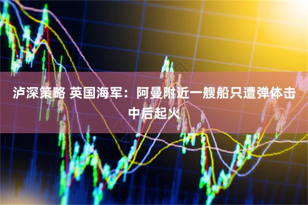 泸深策略 英国海军：阿曼附近一艘船只遭弹体击中后起火