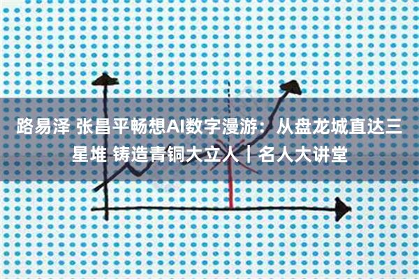 路易泽 张昌平畅想AI数字漫游：从盘龙城直达三星堆 铸造青铜大立人｜名人大讲堂